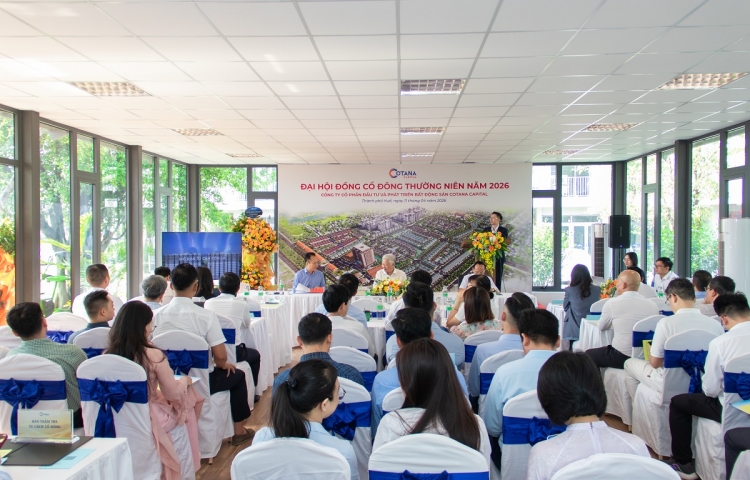 ĐẠI HỘI ĐỒNG CỔ ĐÔNG THƯỜNG NIÊN 2026 COTANA CAPITAL - DỰNG XÂY GIÁ TRỊ VỮNG BỀN