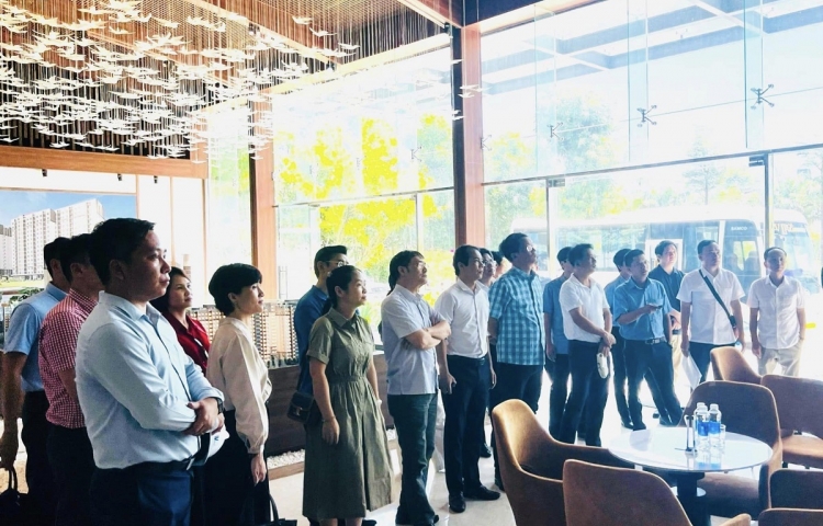 Đoàn Kiểm Tra Liên Ngành của Bộ Xây Dựng và tỉnh TT. Huế tham quan KĐT Ecogarden