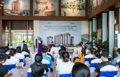 Ecogarden: Hàng trăm khách hàng háo hức tham gia bốc thăm căn hộ W1 – West Sky 