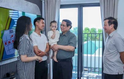 Thủ Tướng có chuyến thăm khu NOXH West Sky thuộc KĐT Ecogarden Huế