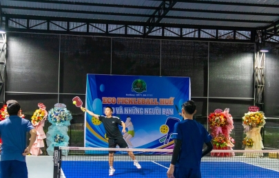 Môn thể thao mới Pickleball tại Ecogarden