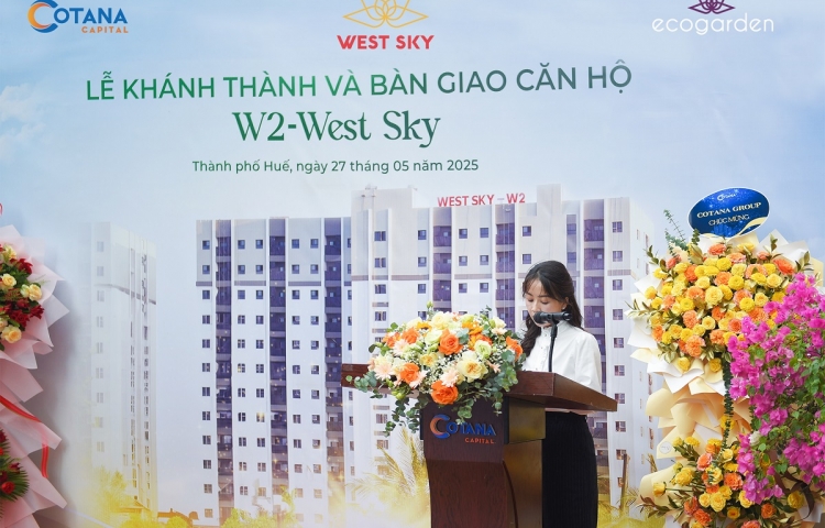 TÒA W2 - WEST SKY CHÍNH THỨC KHÁNH THÀNH VÀ BÀN GIAO CHO CƯ DÂN