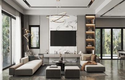 Thăm căn hộ mẫu phong cách hiện đại tại Dahlia