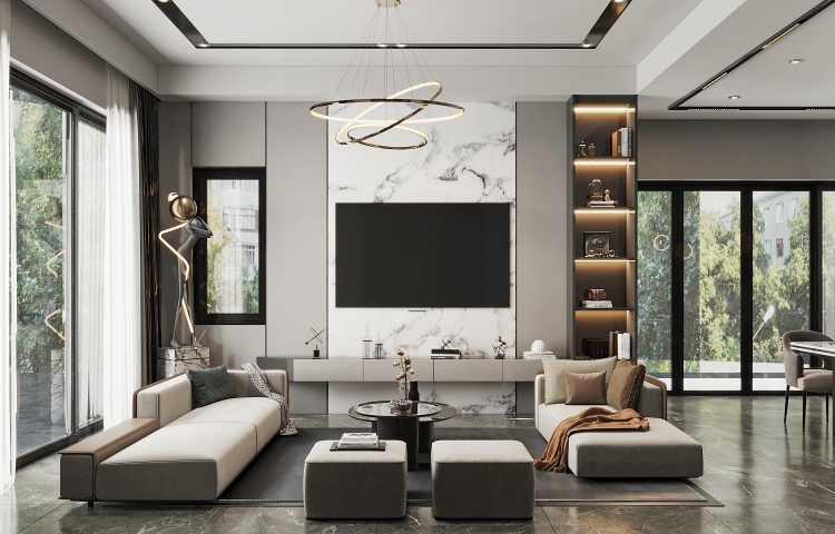 Thăm căn hộ mẫu phong cách hiện đại tại Dahlia