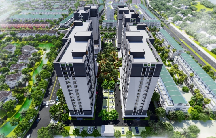West Sky - Ecogarden: Dự án NOXH sắp khởi công tại Huế 