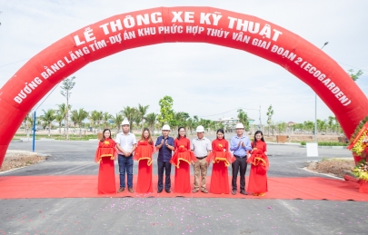 Lễ thông xe đường Bằng Lăng Tím – KĐT Ecogarden