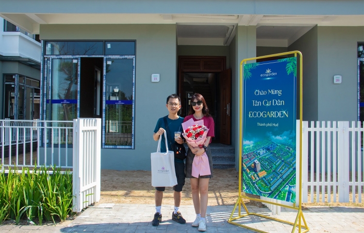 CHÀO MỪNG TÂN CƯ DÂN ECOGARDEN - PHÂN KHÚC BIỆT THỰ SONG LẬP DAHLIA