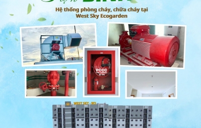 Hệ thống Phòng cháy, chữa cháy tại West Sky Ecogarden