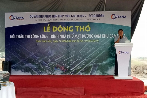 Lễ khởi công nhà phố khu Camellia