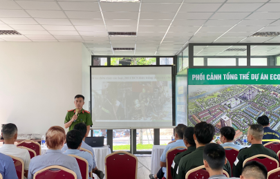 Tuyên truyền, tập huấn và huấn luyện cấp chứng nhận PCCC & CNCH tại Ecogarden