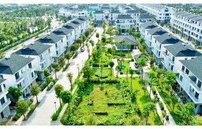 Có những ngôi nhà xanh trong KĐT xanh Ecogarden 